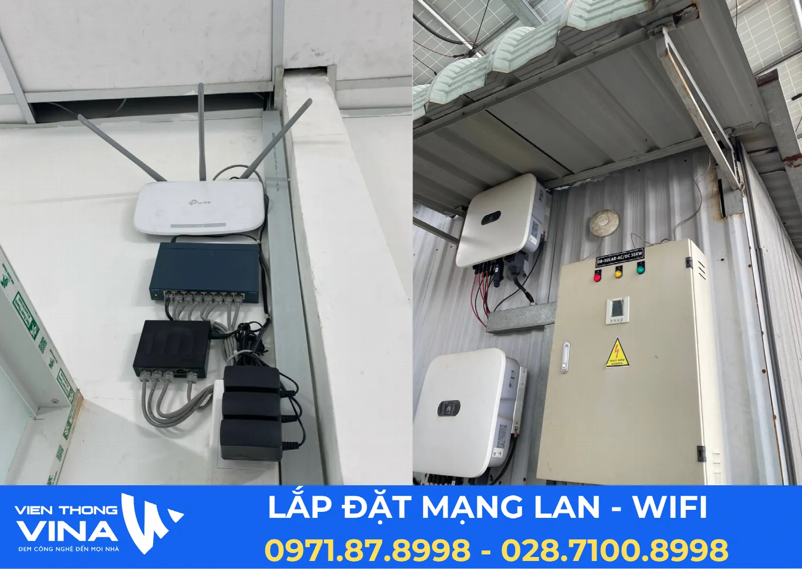 Lắp đặt bảo tr&igrave; hệ thống mạng LAN - WAN - WIFI